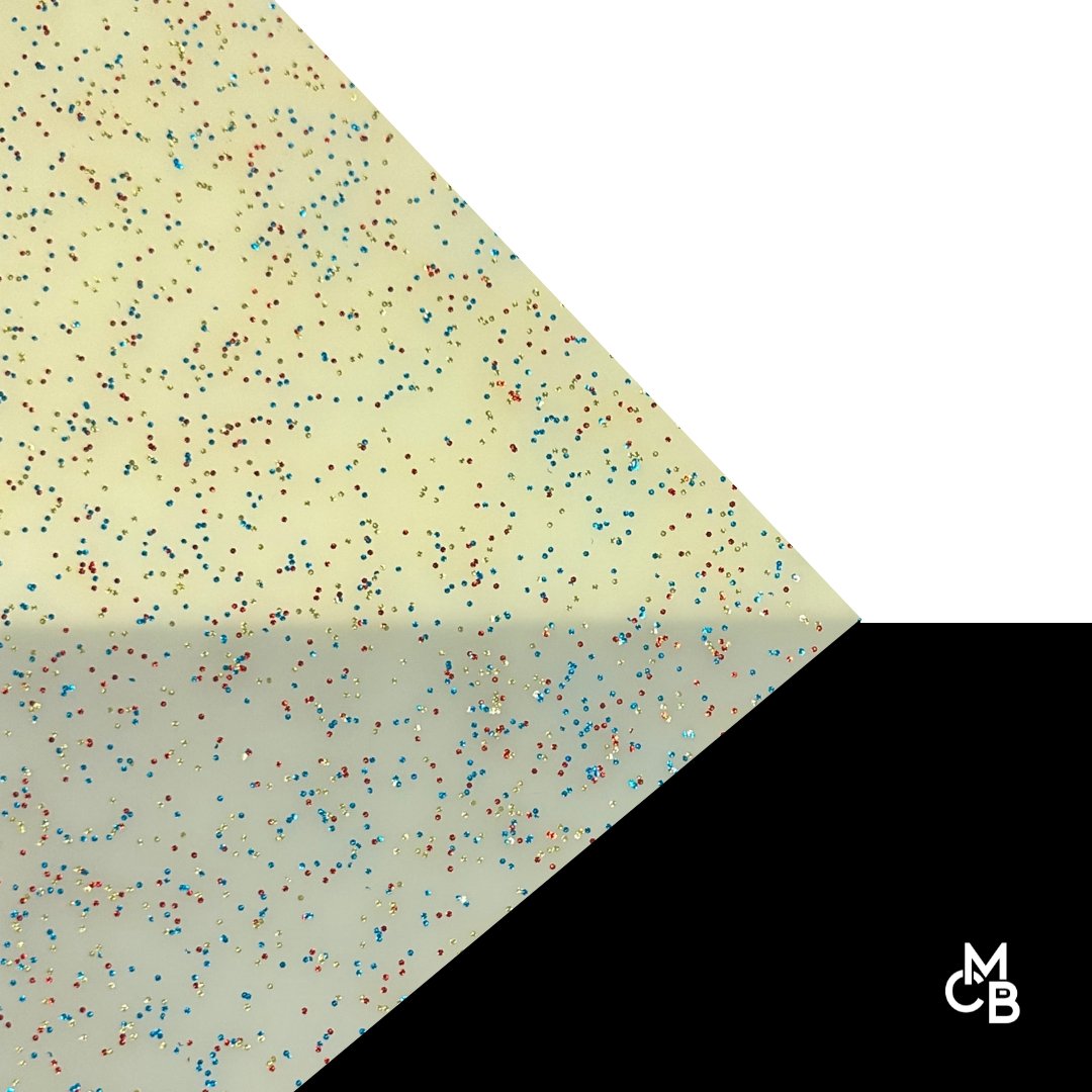 1/8" El Dorado Glitz Glitter Cast Acrylic Sheets - Acrylic Sheets